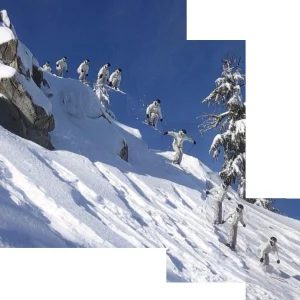 Girls can't  ski- sequence from vid