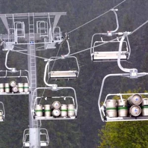 After a good day of skiing, I deserve this...