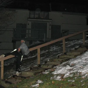 the rail that we slew.