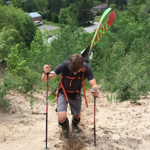 backcountry sand skiing 
