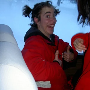 Same weird hair style, same weird me...