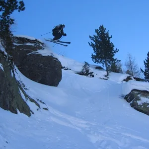 Small cliff off back of Le Tour