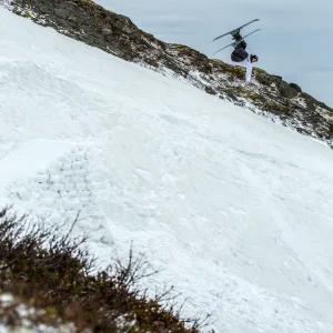 Summer skiing in Russia