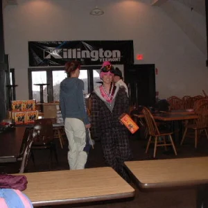 mogul comp. 2nd place.