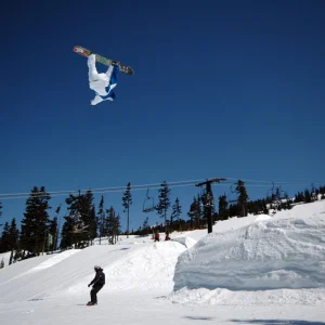 Snowboard shot 2