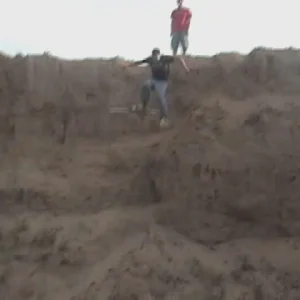 we jump dirt clifs bitch