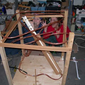 Pre-decoration, minus the funnel and last half.