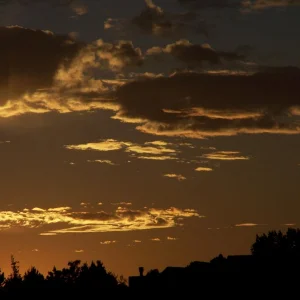 Good sunset, good color, good depth