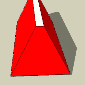 random trianlge/pyramid box i made on google sketchup