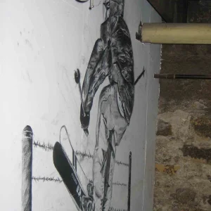 same except side view, about 6ft tall