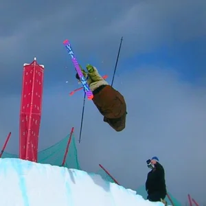 One of my skis fell off, then i was sad