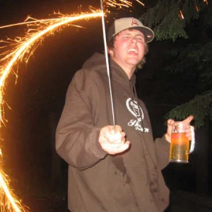 Sparklers are fun!!!
