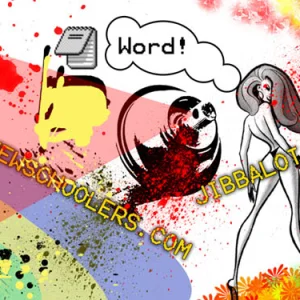 Random playing with brushes