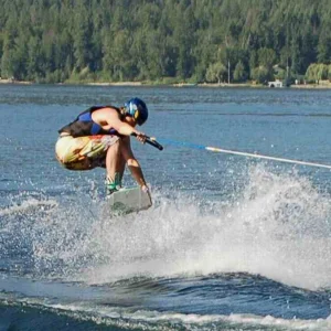 Me going for the Indy grad and getting it