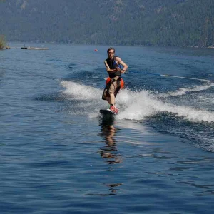 Dev wakeboarding