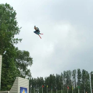 Kevvie hits the double