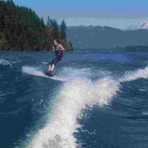 Wakeboarding!