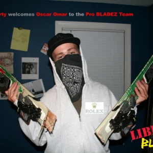 Oscar Omar and LIBERTY BLADEZ