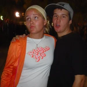 Grete and her boyfriend matt