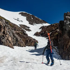 not skiing