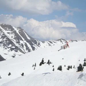 Flatspin mute on a corner