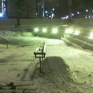 Ubran rail in my town