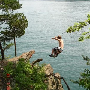 Cliff Jumping