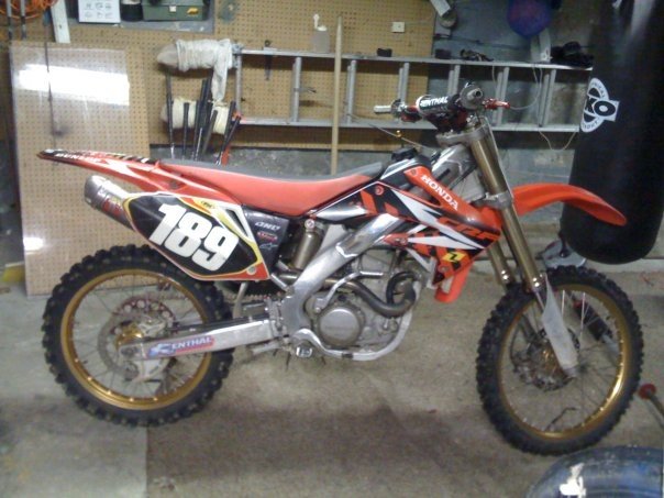 05 Honda CRF250r