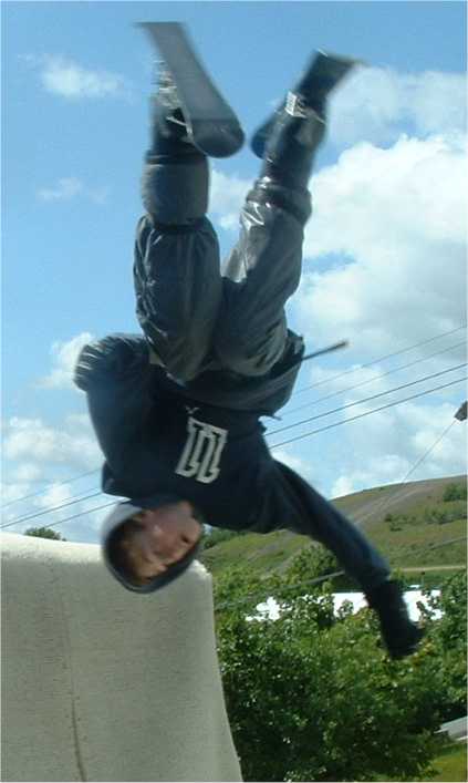 1/4 Pipe - Dry Slope