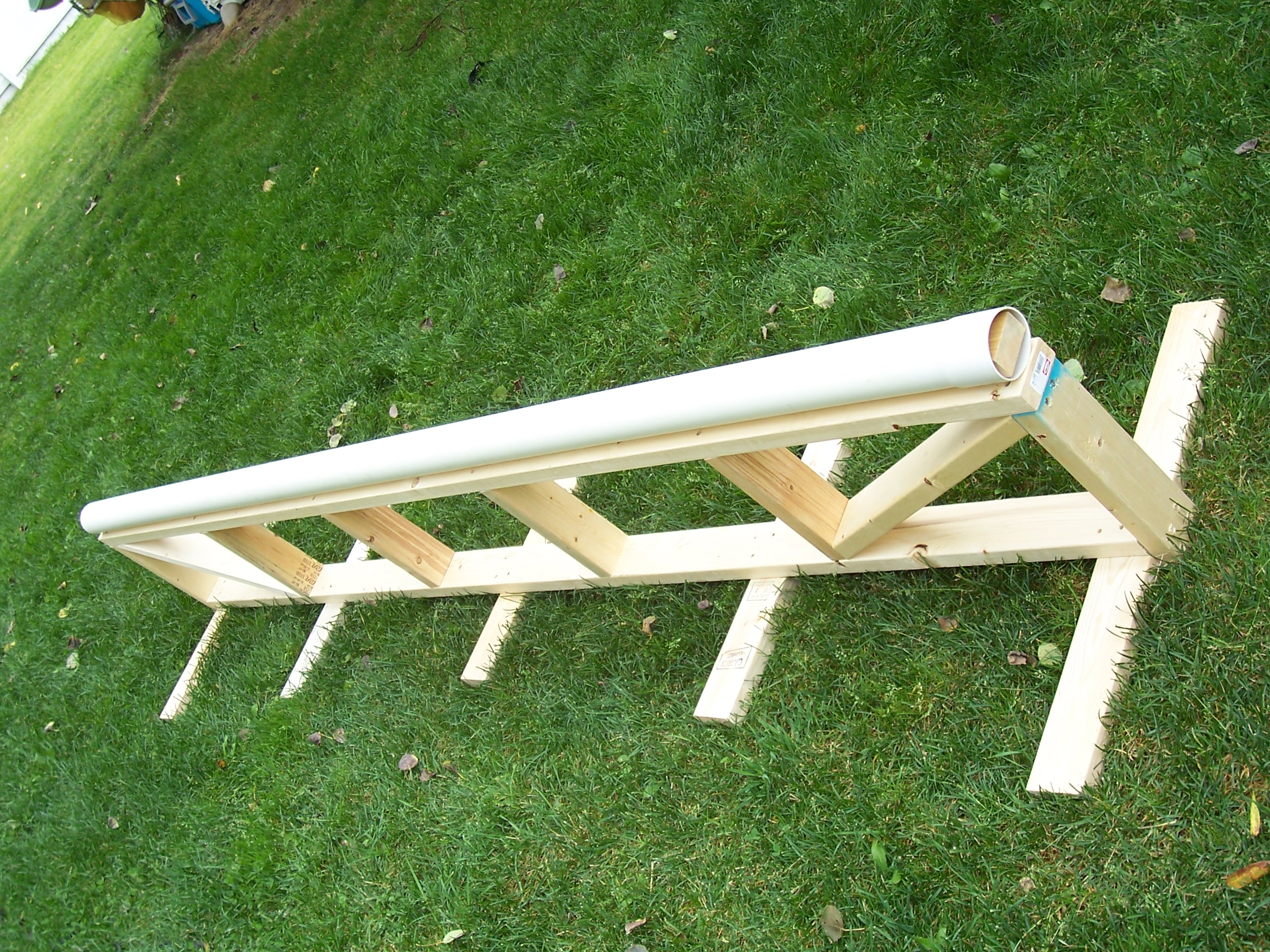 10 ft PVC rail