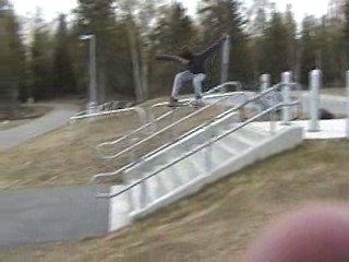 10 stair ollie