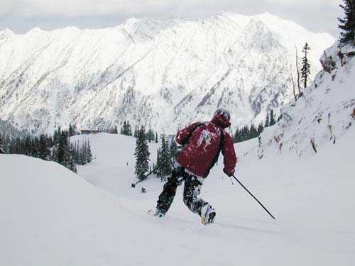 115" of powder in October