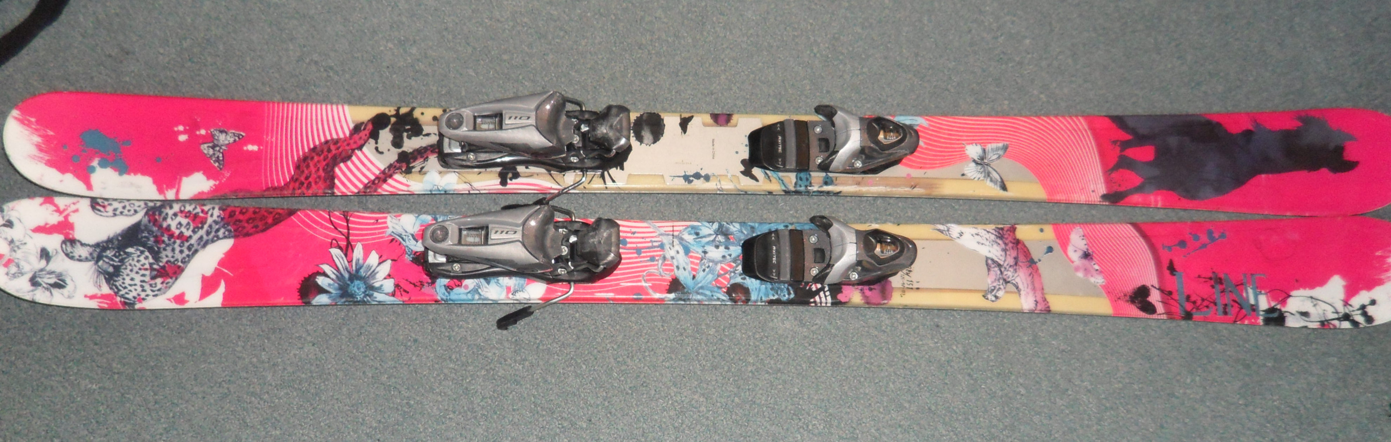 151 LINE Celebrity All Mountain Twin Tip Skis