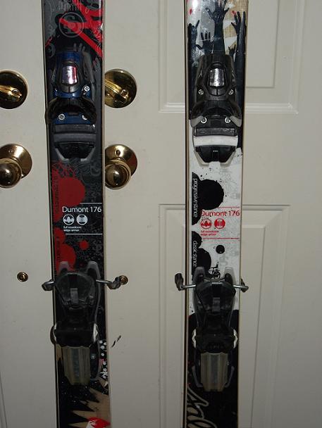 176 salomon dumonts FS/FT