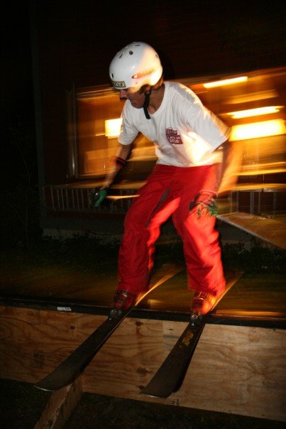 18ft flatbard in backyard