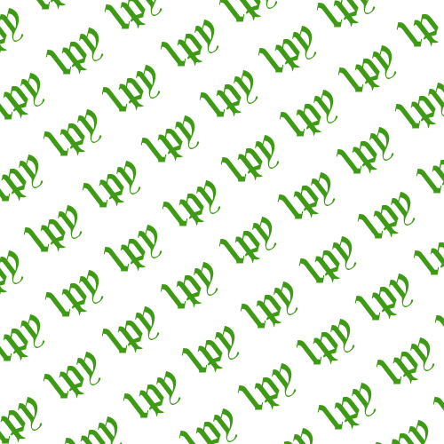1py bandana design green repeat