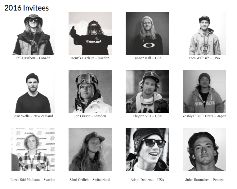 1st 12 invites to the B&E Invitational