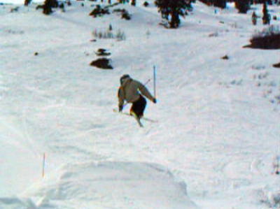 1st attempt at reverse tail grab @ alpine