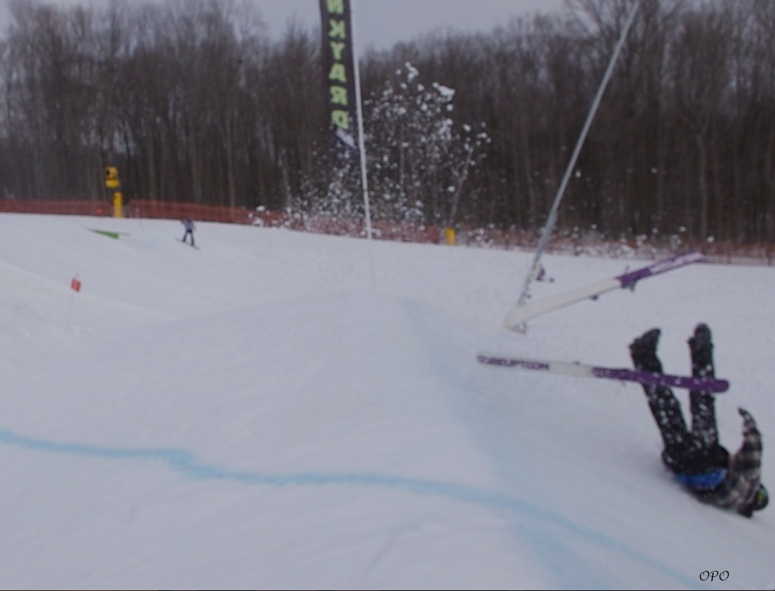 1st backflip gone wrong