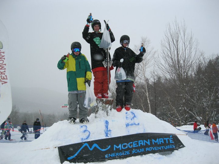 1st in the Smuggler's Notch Rail Jam 1/15/11