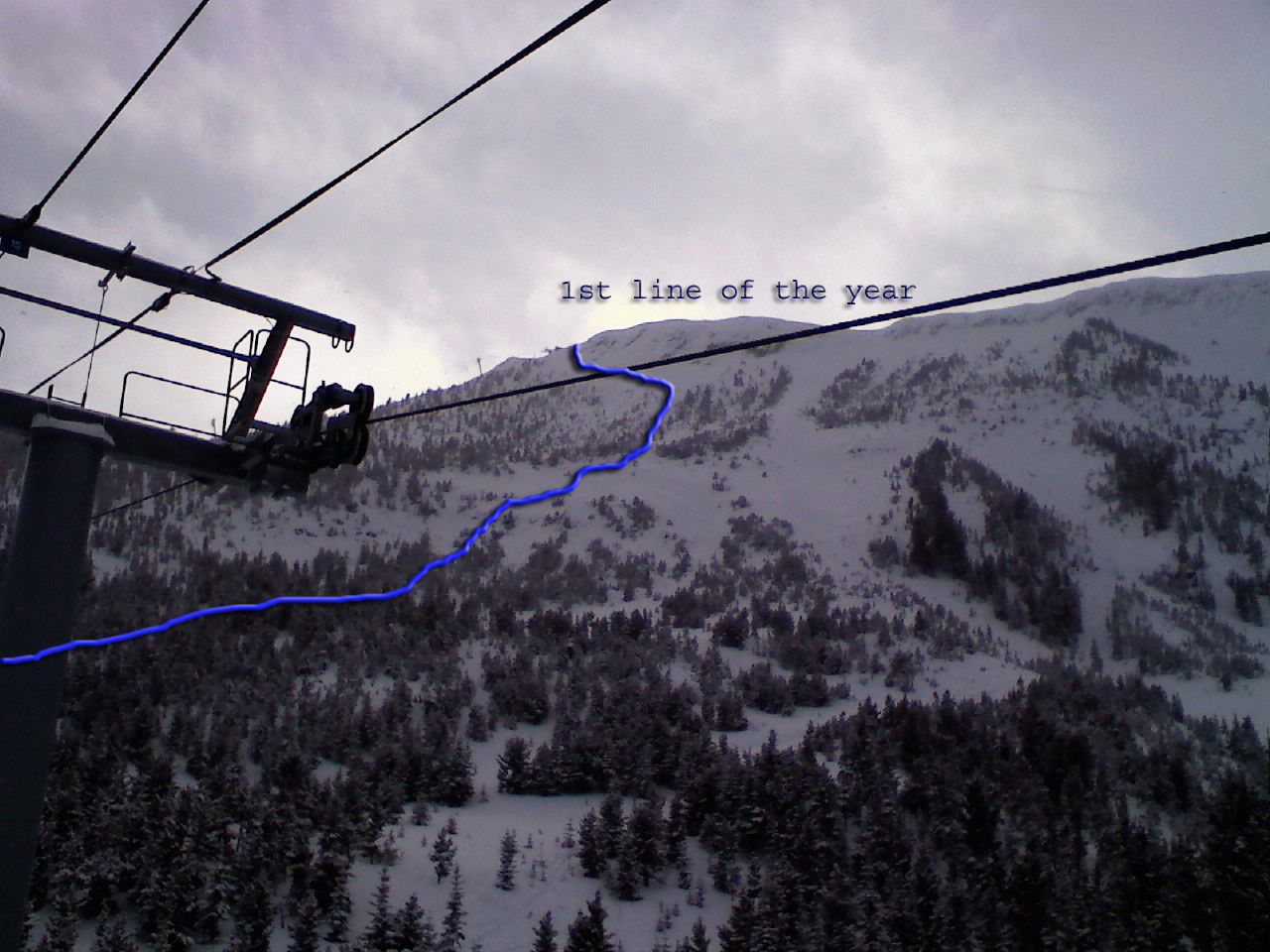 1st line of the year