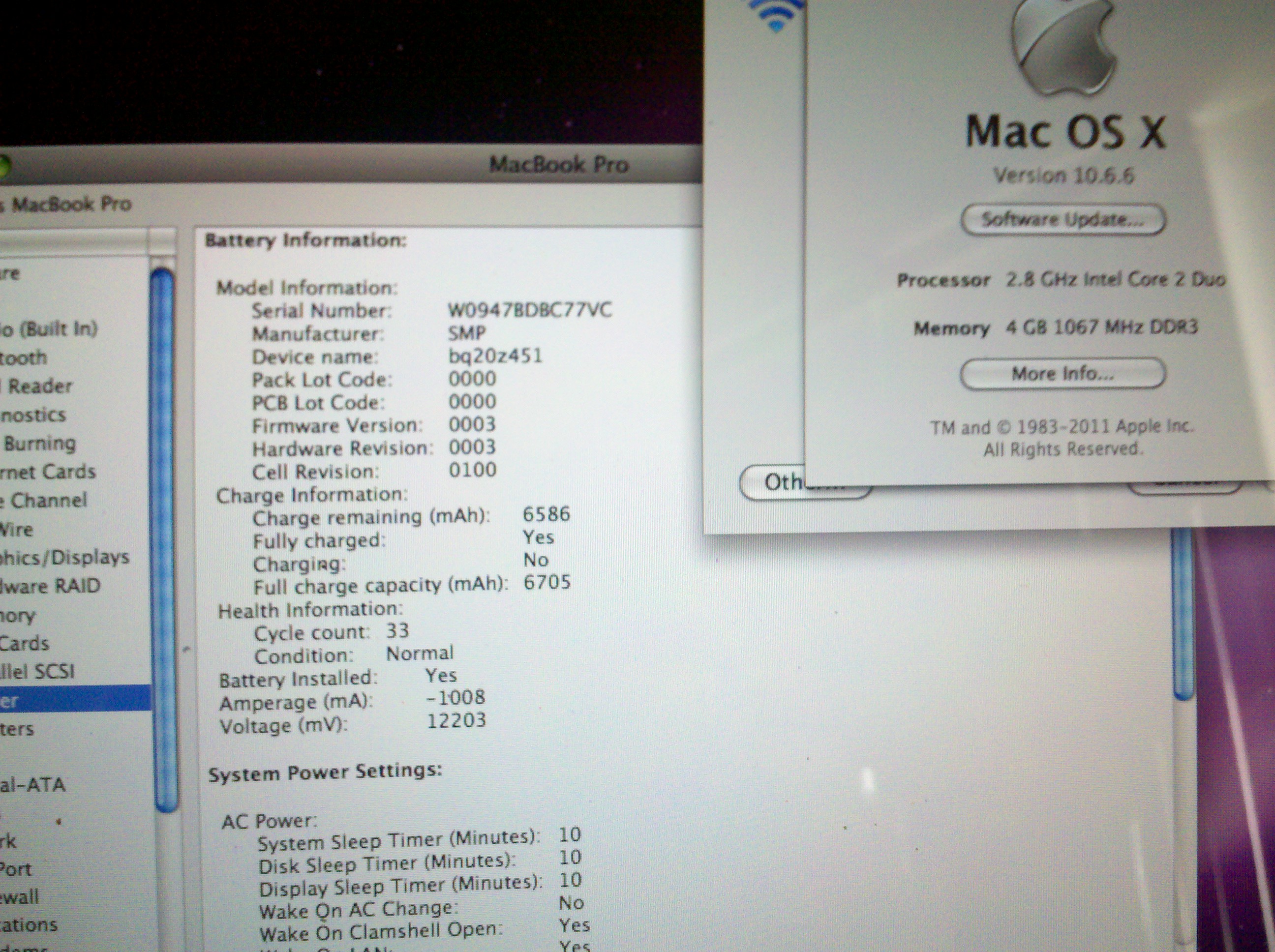 2.8 and only 13 cycles i think...