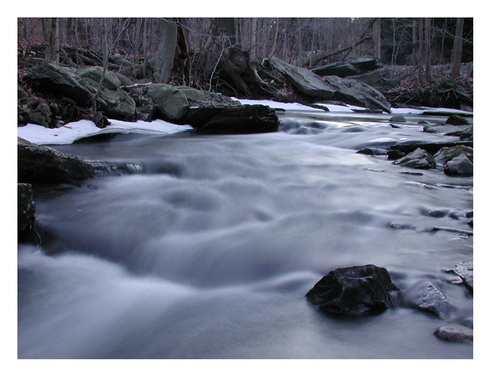 2 Second Exposure of a Stream