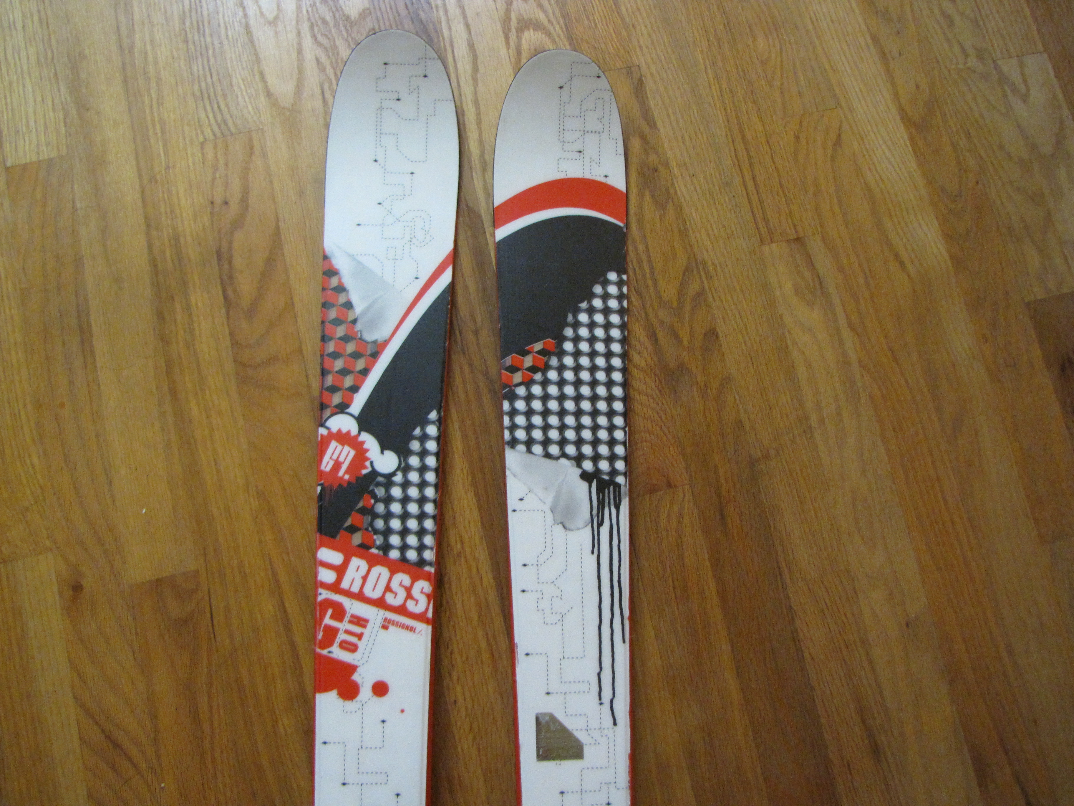 2008 Rossignol Ghetto skis 167cm