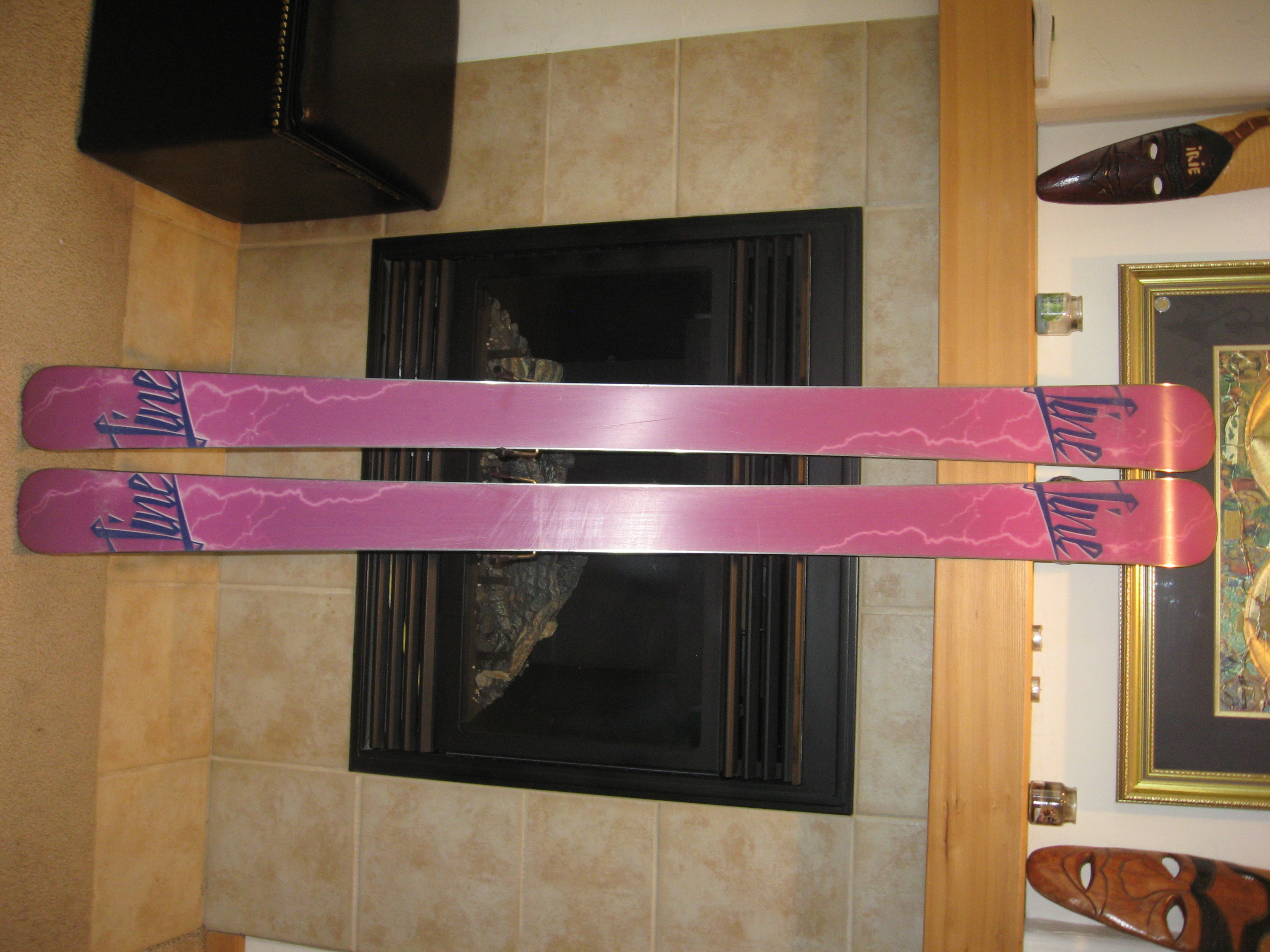 2009 Line Anthems 171 cm w/ Look PX12 Jib Bindings
