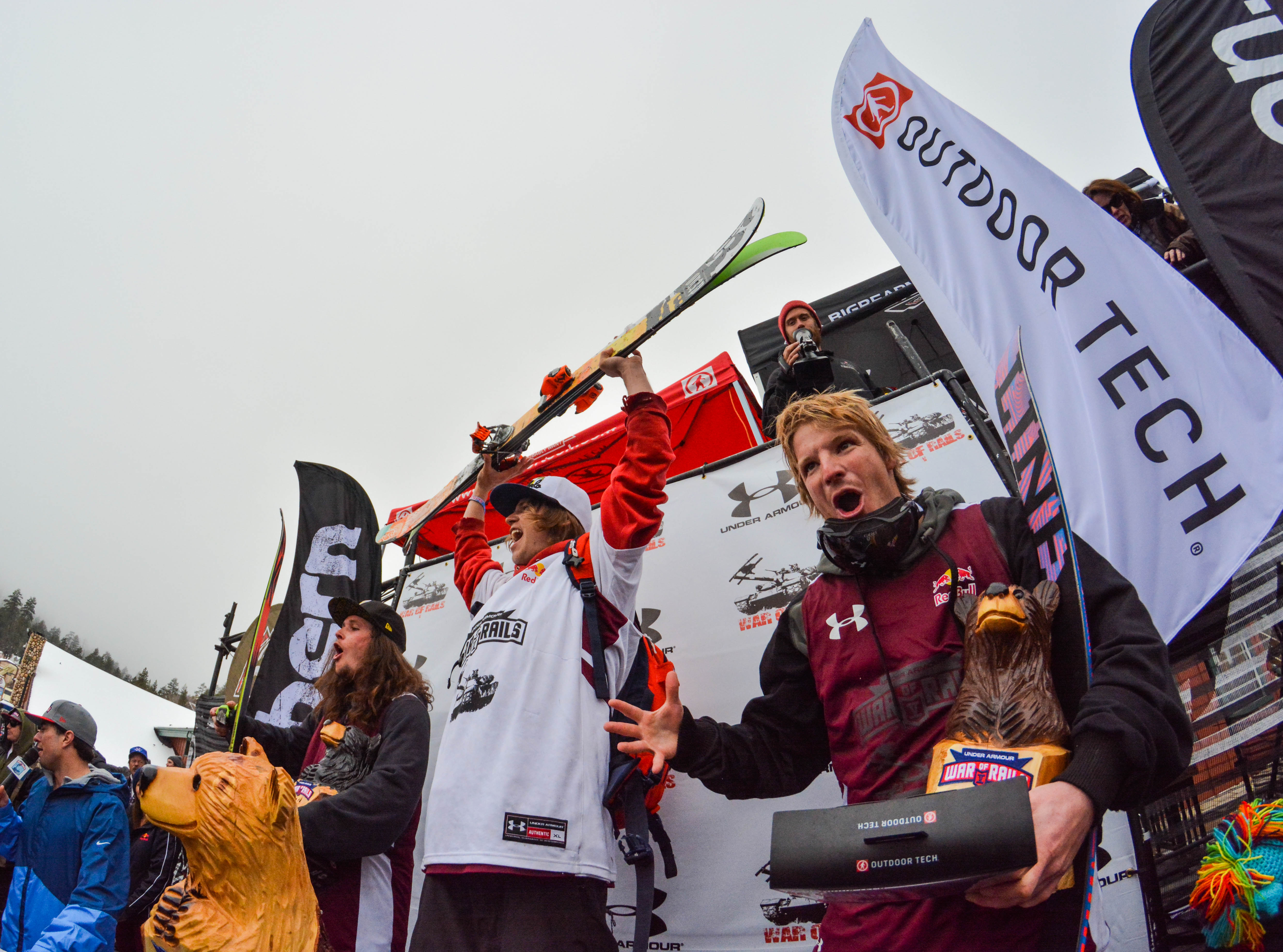 2014 War of Rails Podium.