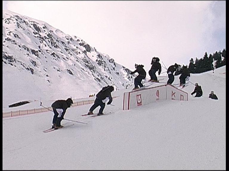 270 on to fs sw up to fakie on kinked box