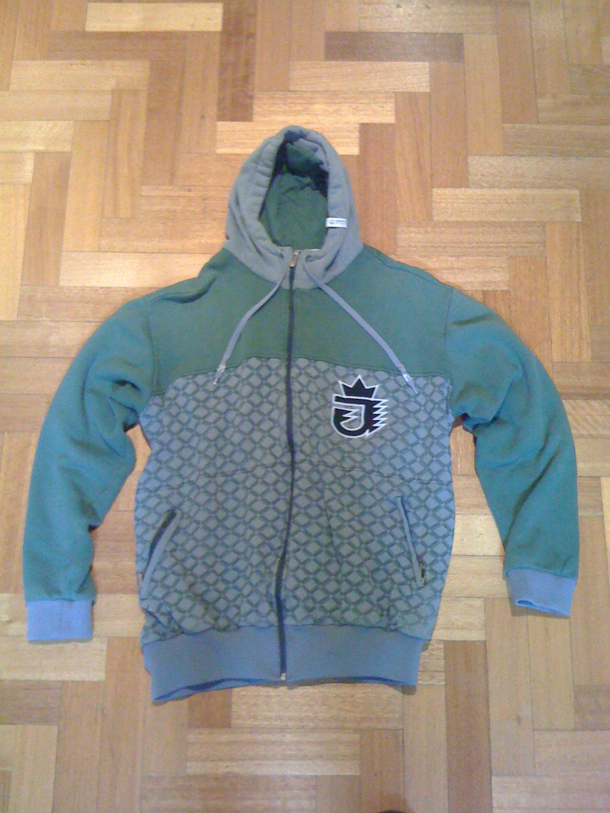 2xl Jiberish green hatchman