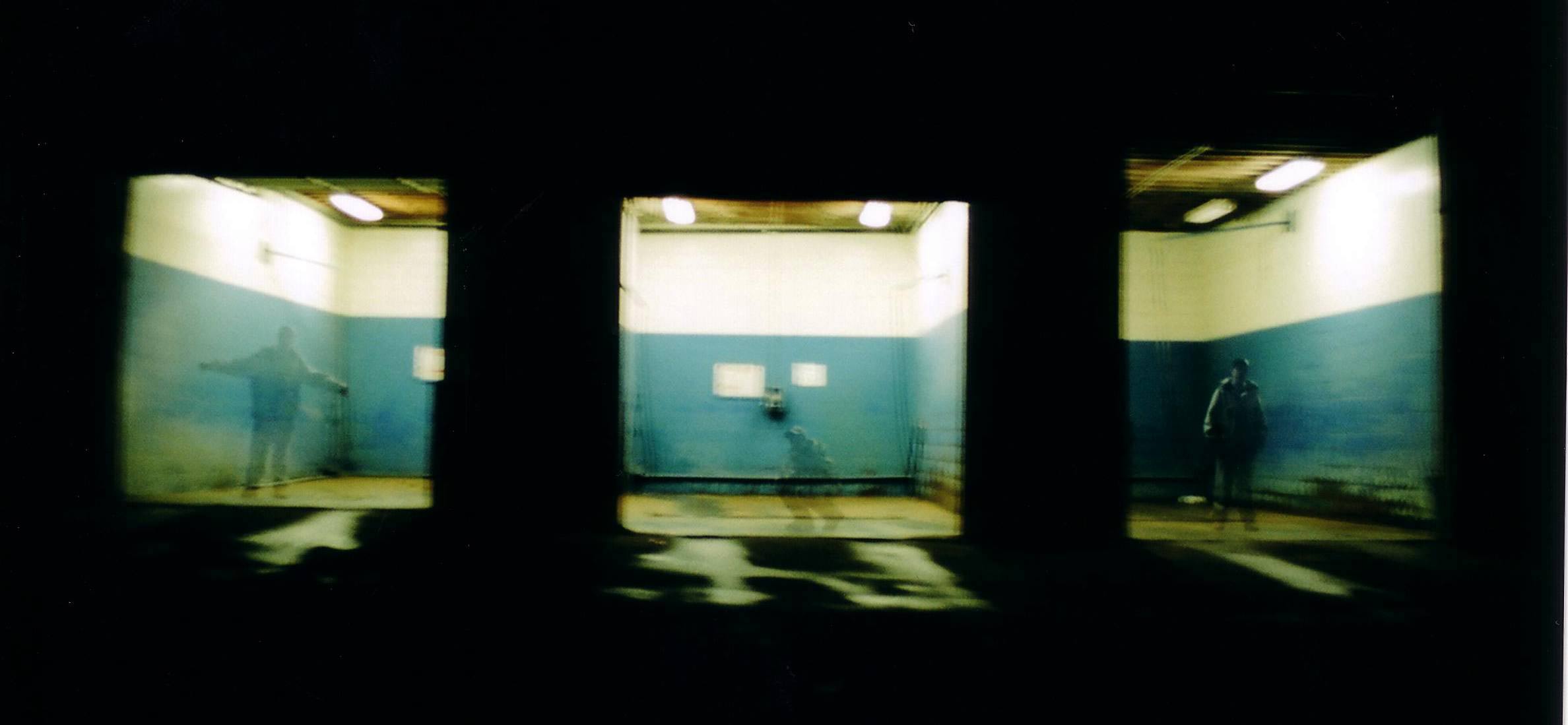 3 Exposures..of me in random Car Washes