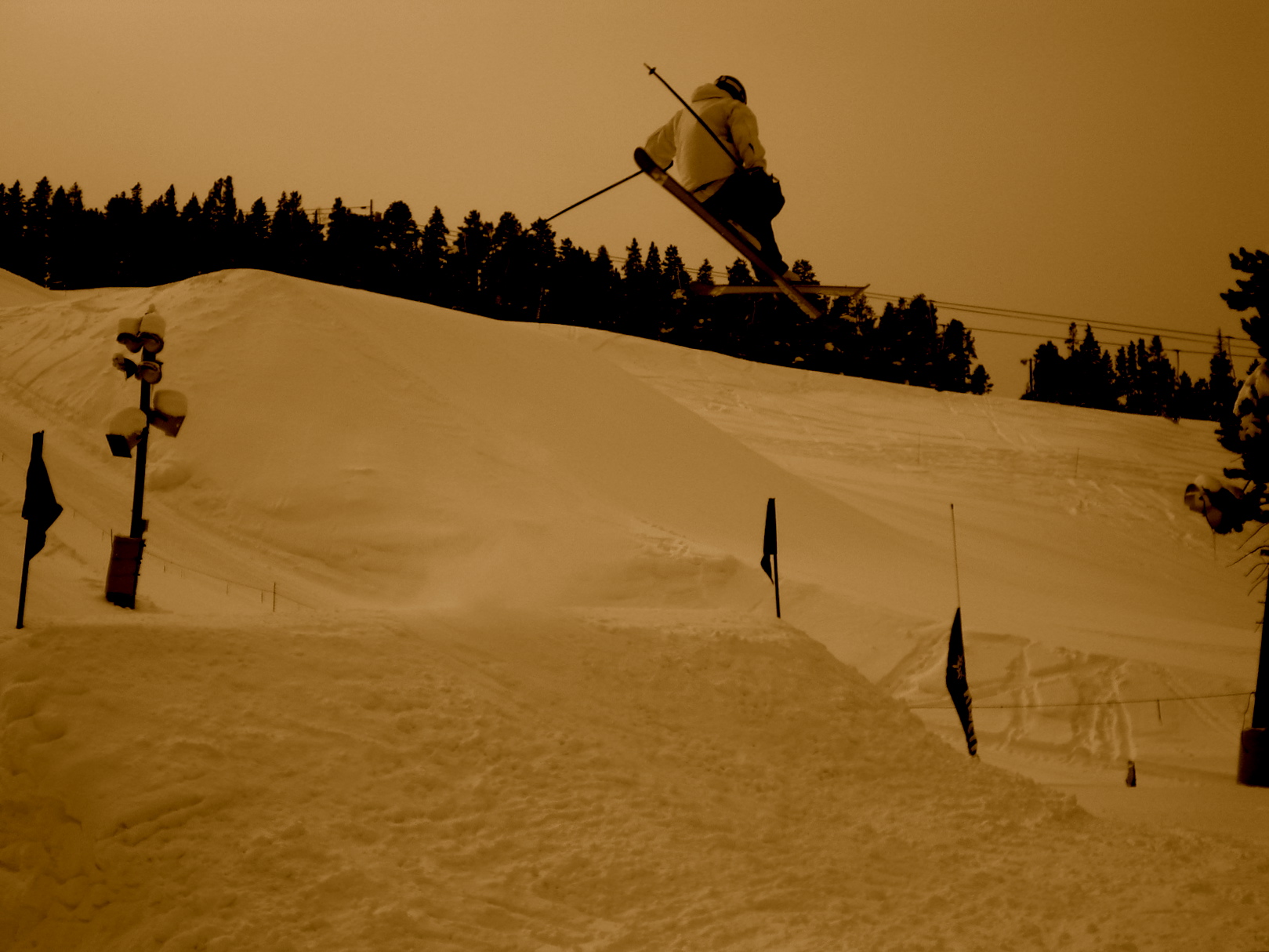 3 on the middle line